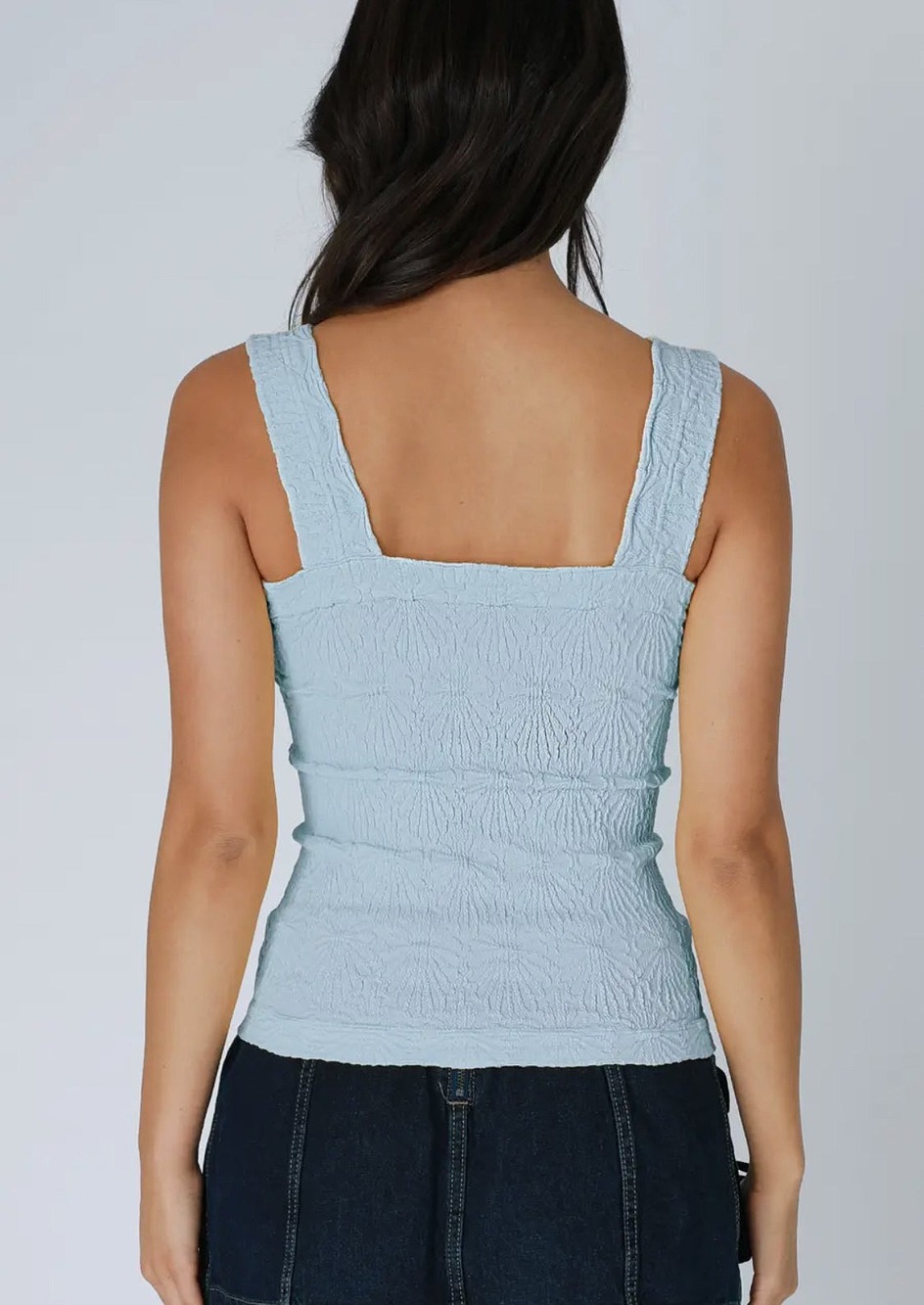 Square Neck Tank Top - Picture 3 of 4